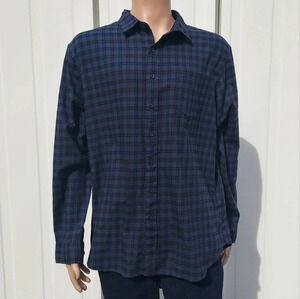 APT. 9 Mens Soft Touch Flannel Long Sleeve Shirt XL